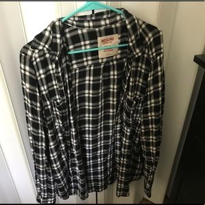 Black and White Flannel!